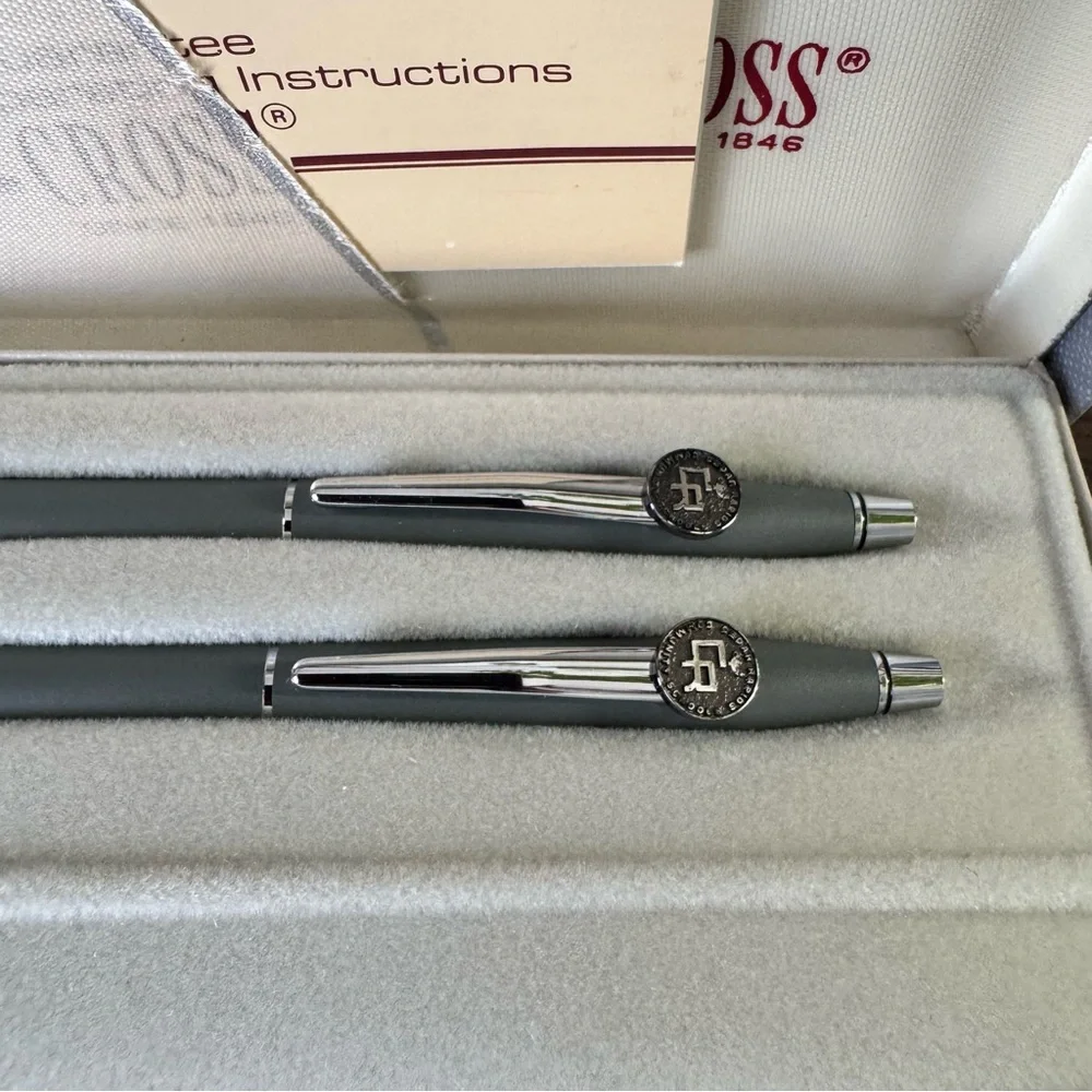 Vintage Cross Gray Mechanical Pencil Set